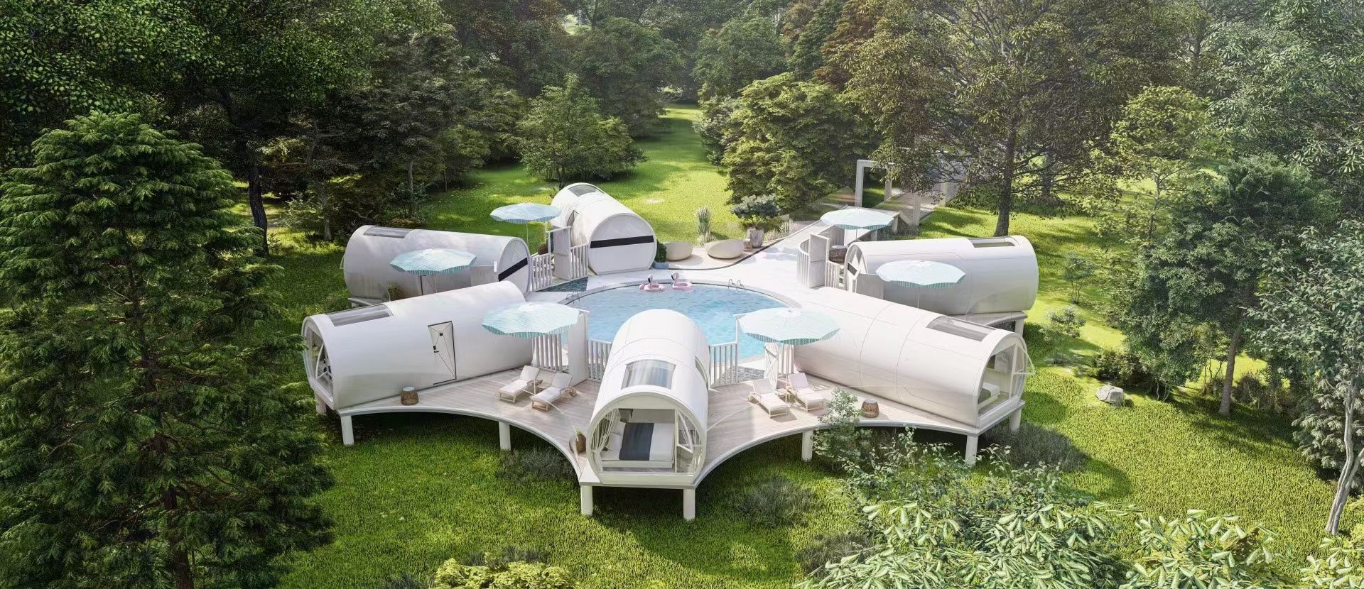 可移动景观民宿